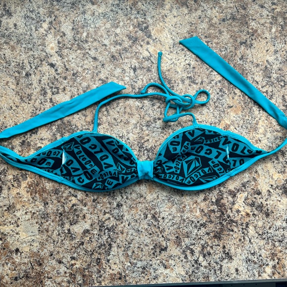 Volcom Bikini, Teal, Size M NWOT - Picture 3 of 4